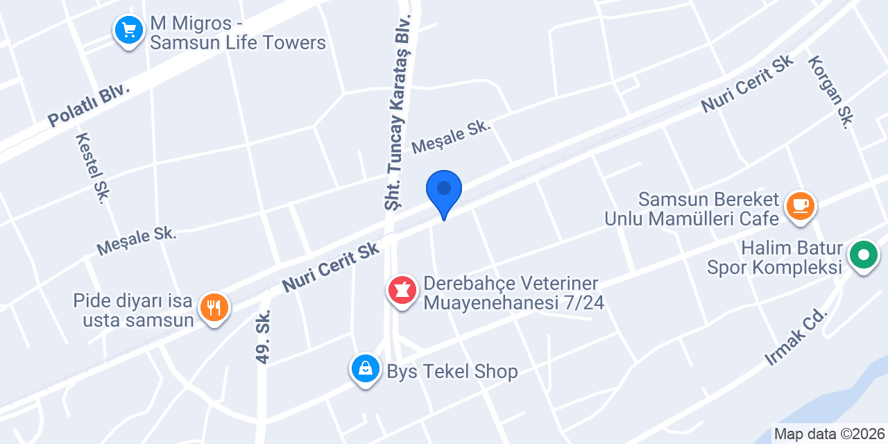Myban Banyo Dolapları konumu