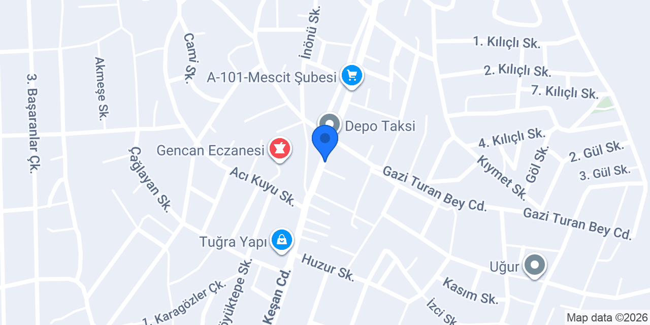 Güner elektrik konumu