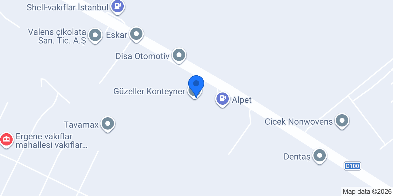Çiçek Geri Dönüşüm konumu