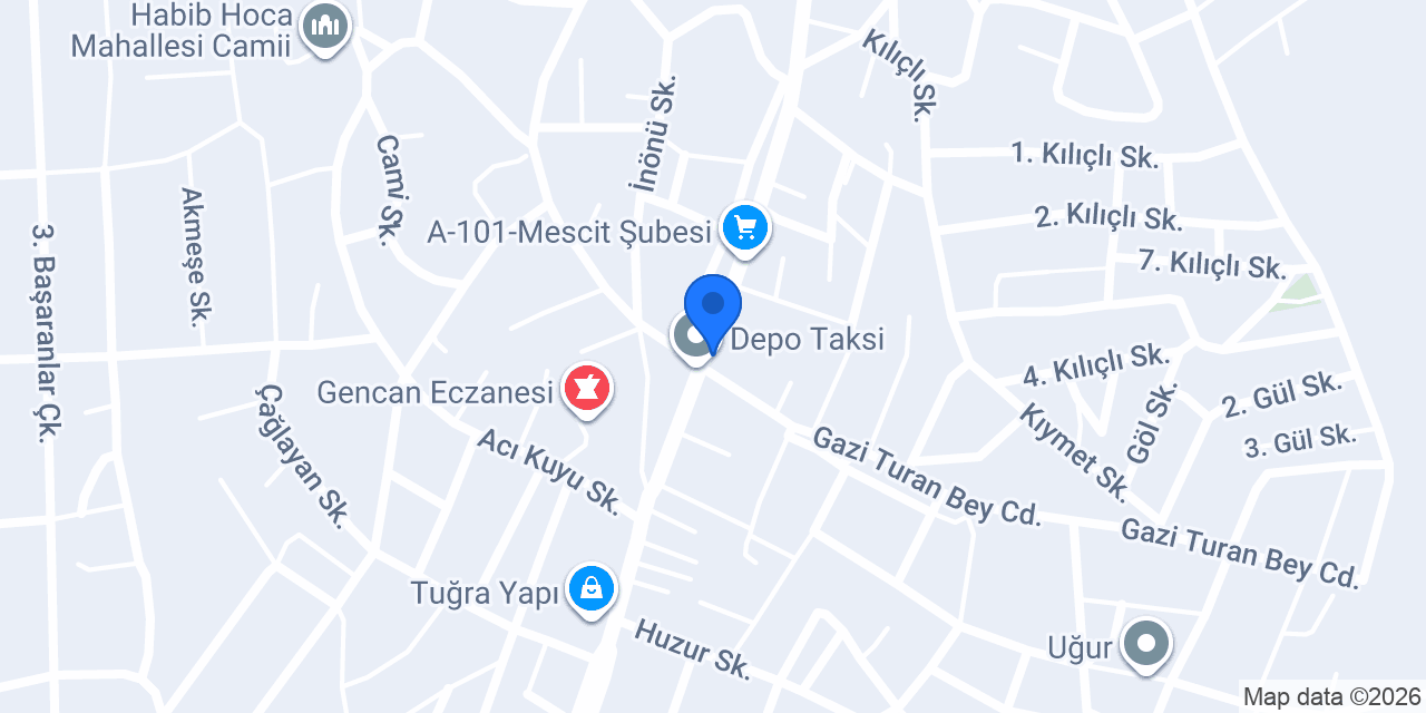 Murat Ekmek Fırını konumu