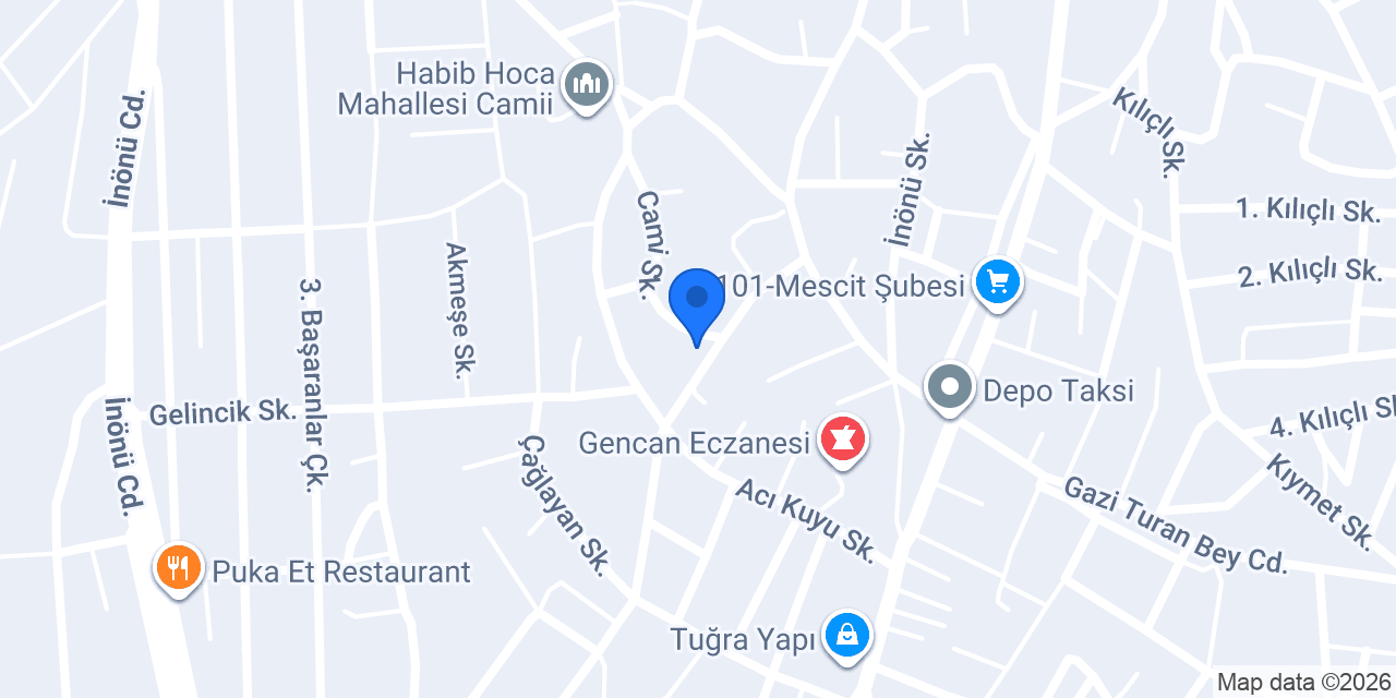 Pınar Halı Yıkama konumu