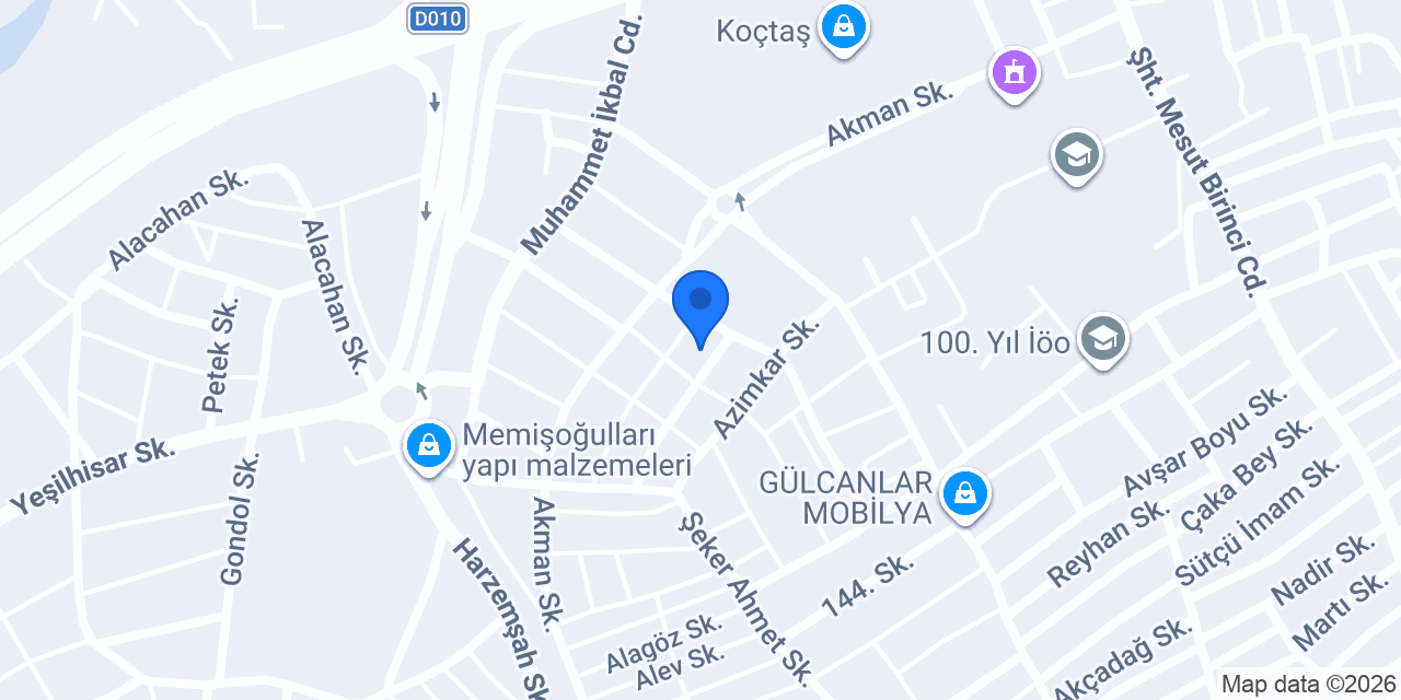 Kökalp Ekmek Fırını konumu