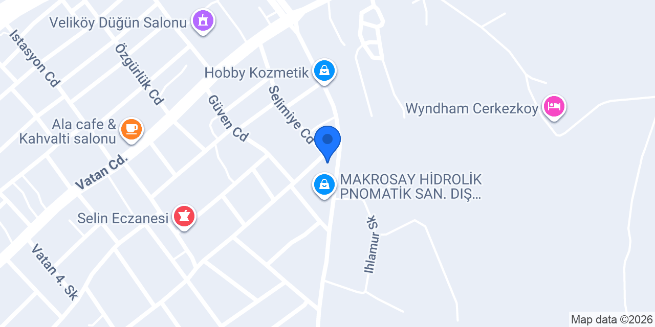 Yavuzhan İnşaat Emlak konumu