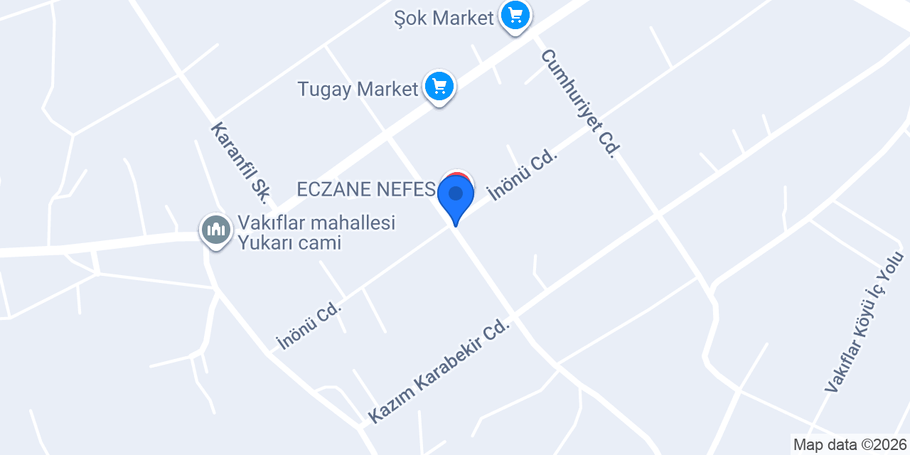 Sağlık Ocağı konumu