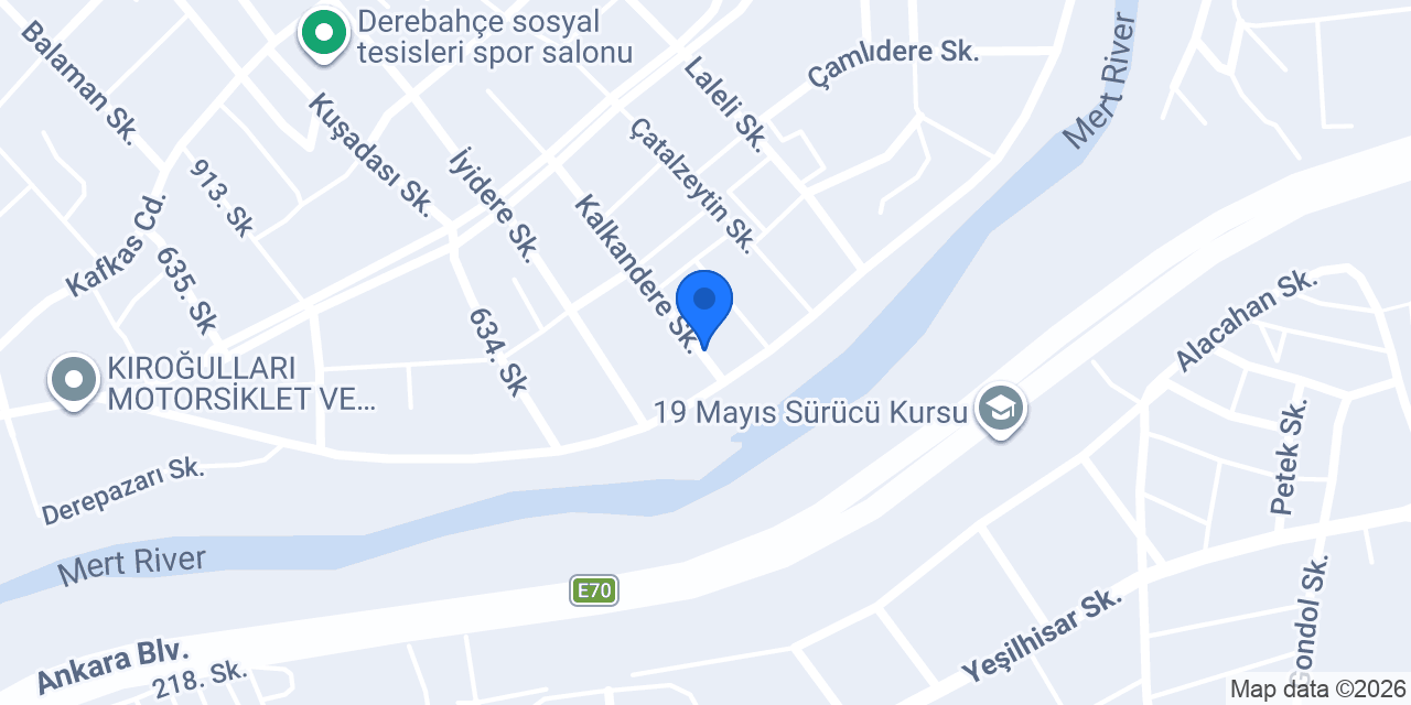STM MEKANİK MÜHENDİSLİK konumu