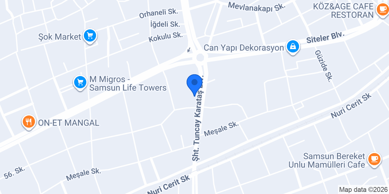 Diyetisyen Yusuf Eren Kara konumu