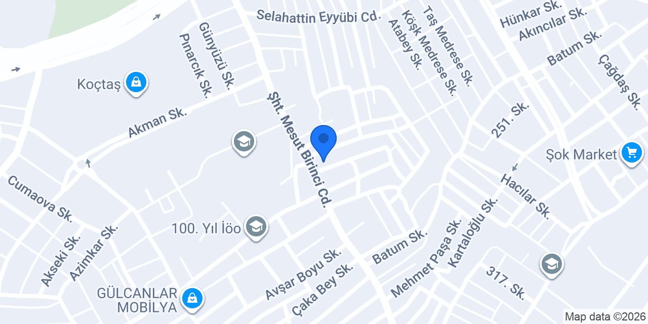 Kurun Eczanesi konumu