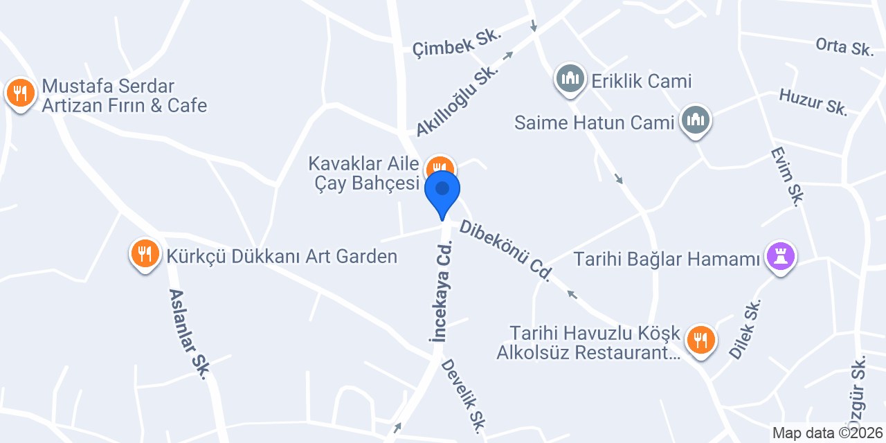 Zümrüt pastanesi konumu