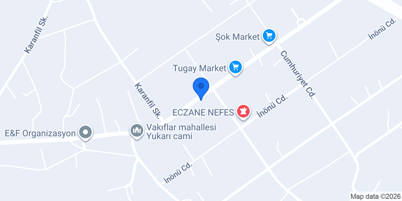 TUNCER YEMEK SALONU konumu