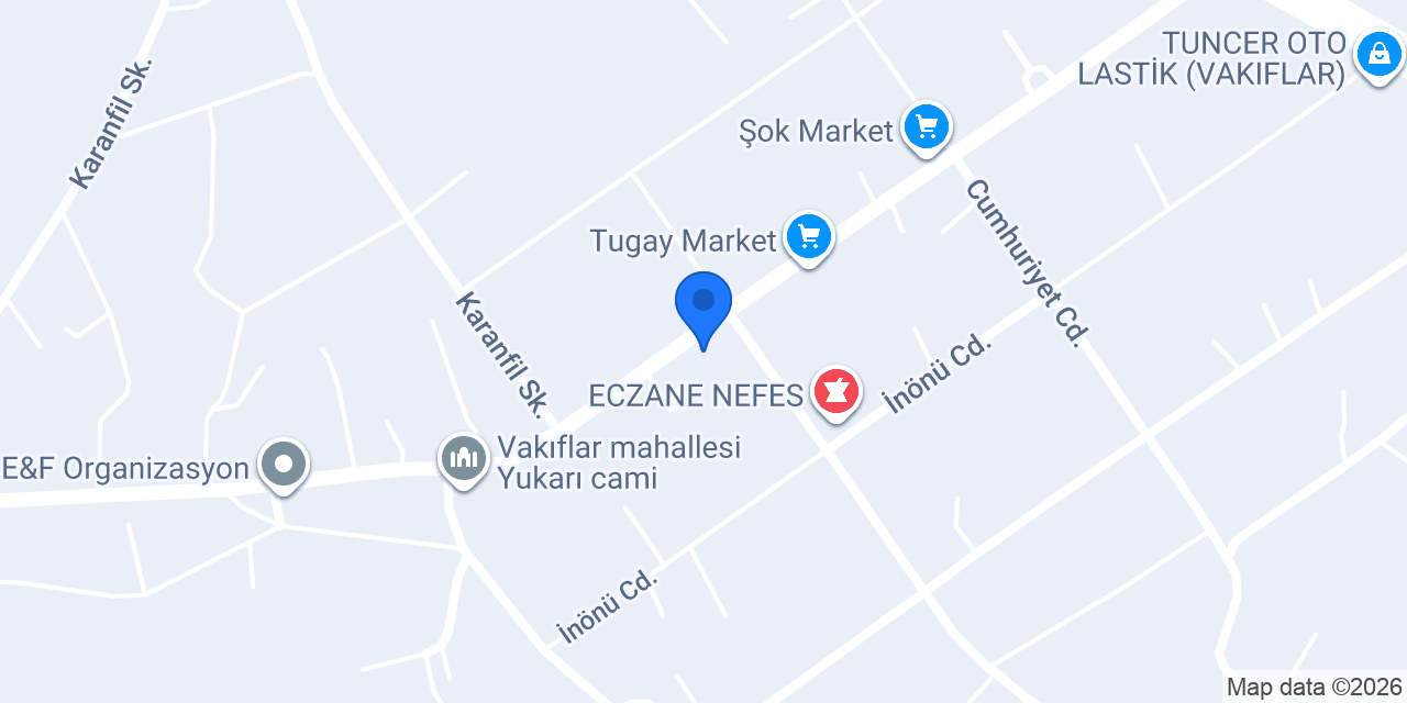 Aydın Plastik konumu