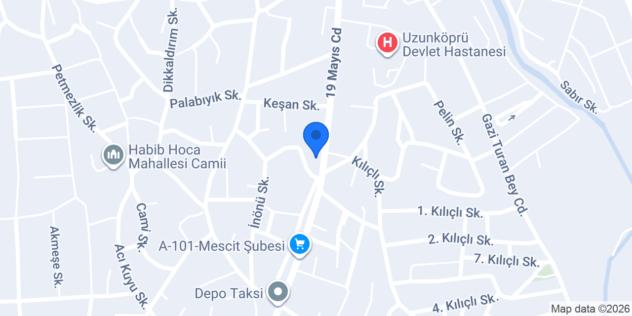Palavuzlar Ltd. Şti. konumu
