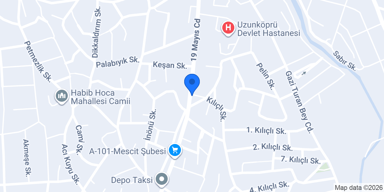Umut Taksi konumu