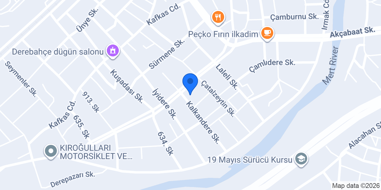 Fitsem Pilates Stüdyo konumu