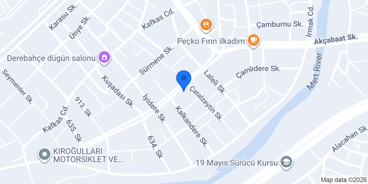 Kanatçı Reşat Baba-Derebahçe konumu