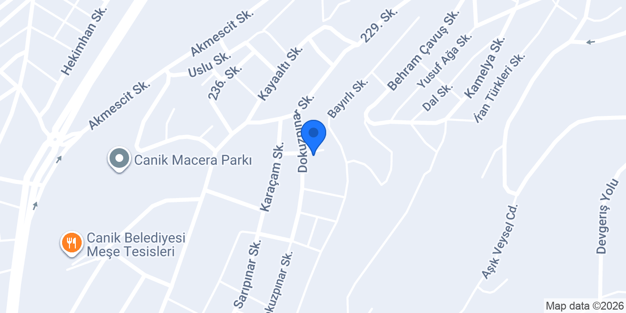 Toptepe İlkokulu konumu