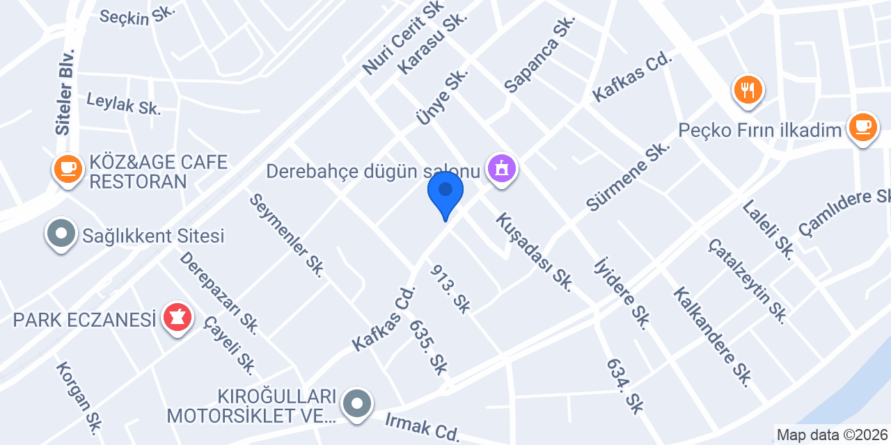 Çelik Eczanesi konumu