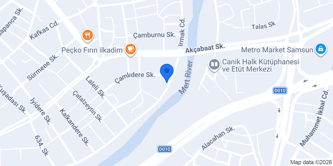 EMD Reklam Malzemeleri konumu