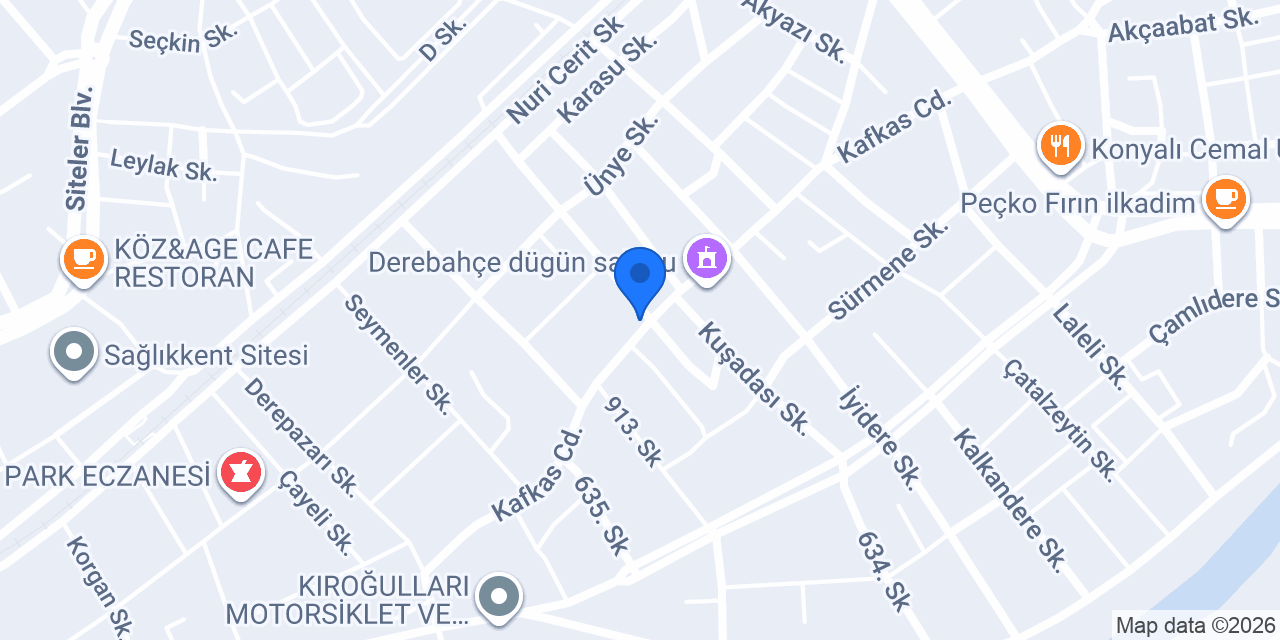 STÜDYO DURUŞEHİR konumu