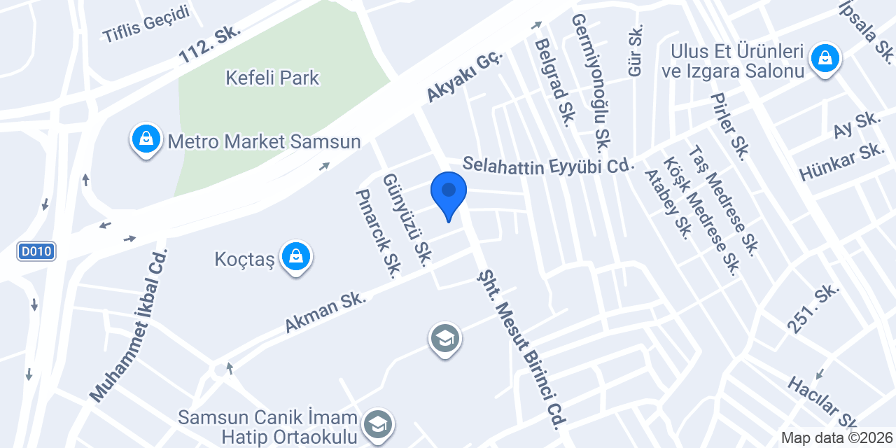 Soğuksu Yapı Market konumu