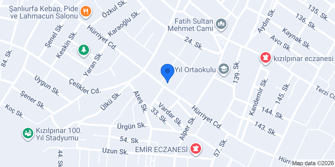 Cadde tekel konumu