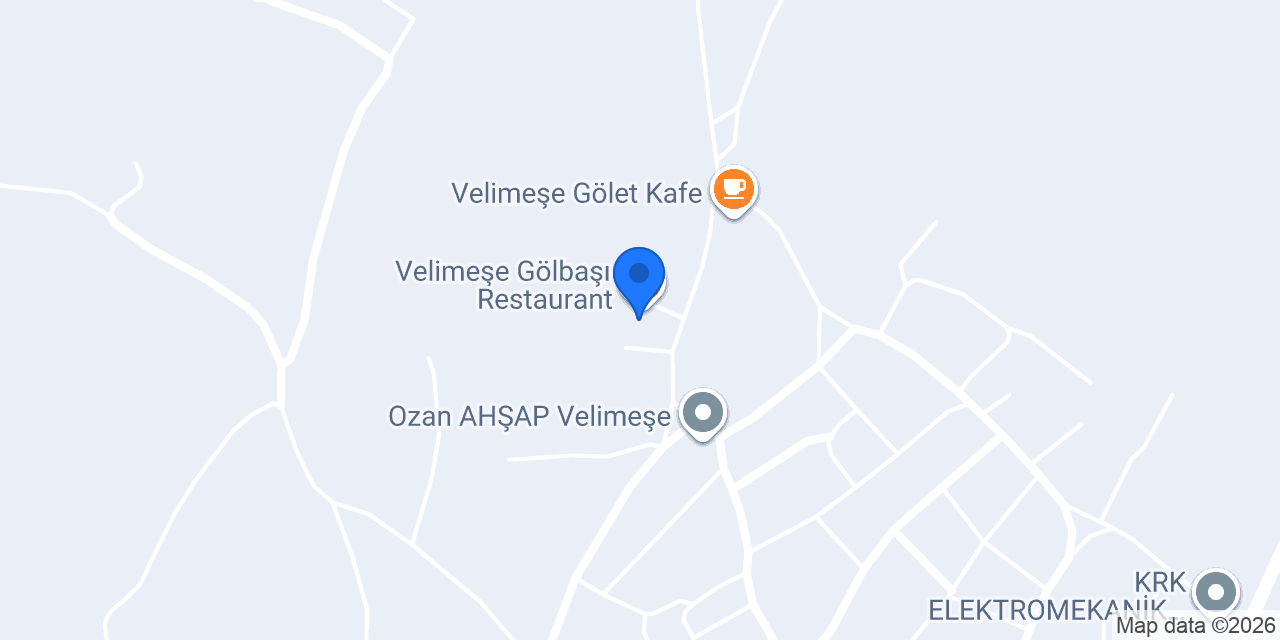 Velimeşe Gölbaşı Restaurant konumu