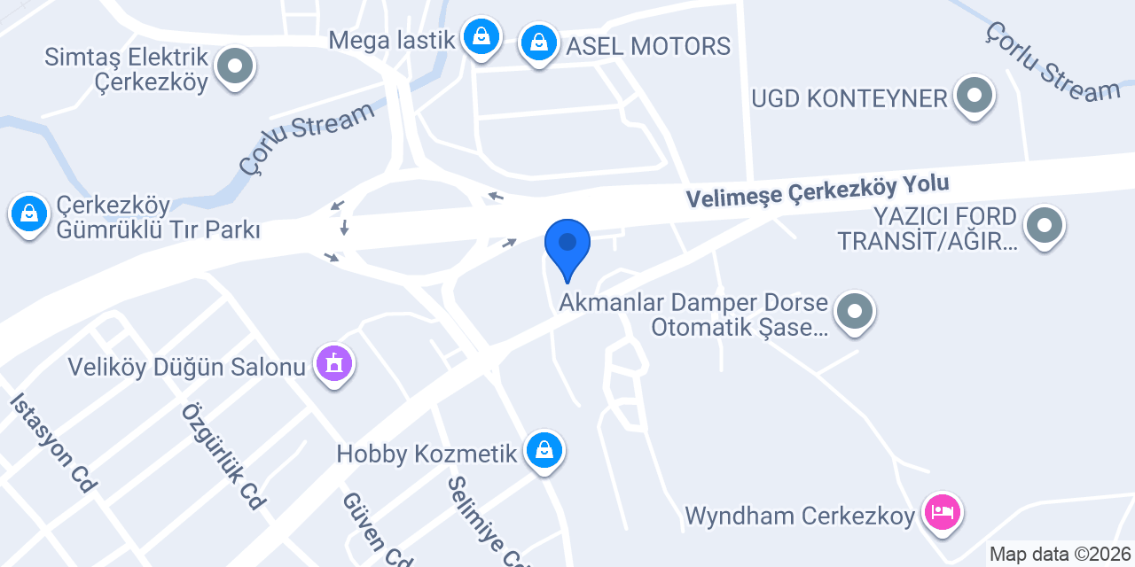 CASBEM Sınav Merkezi konumu