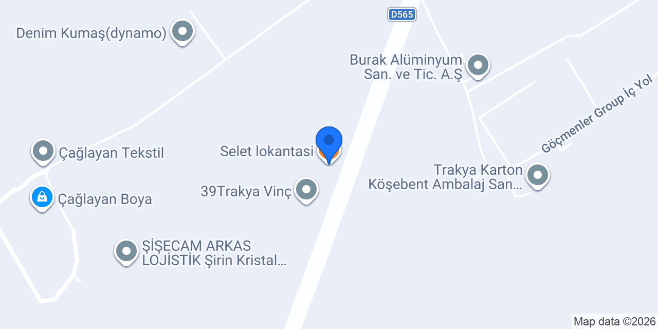 Selet lokantasi konumu