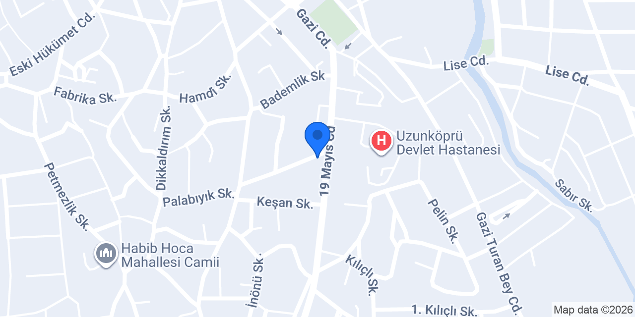 SİMPAŞ SİGORTA UZUNKÖPRÜ konumu