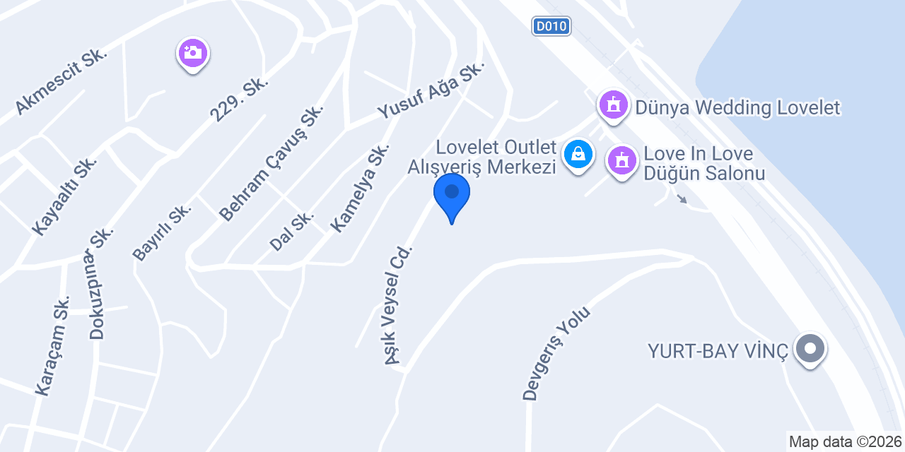 ebebek Samsun Lovelet AVM konumu