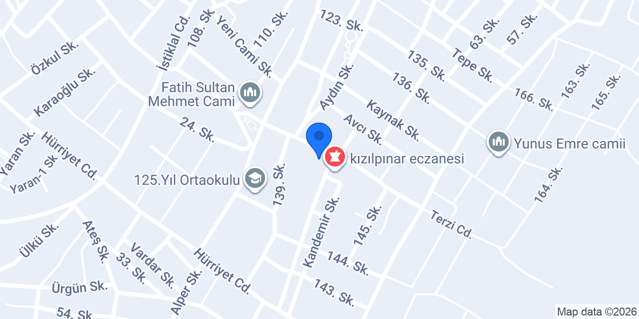 ALAZ ECZANESİ konumu