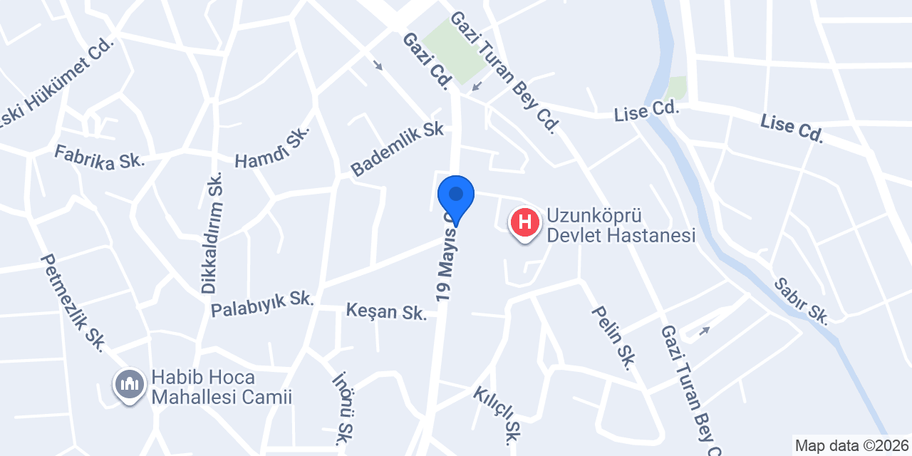 İŞLER KİTABEVİ UZUNKÖPRÜ ŞUBE konumu