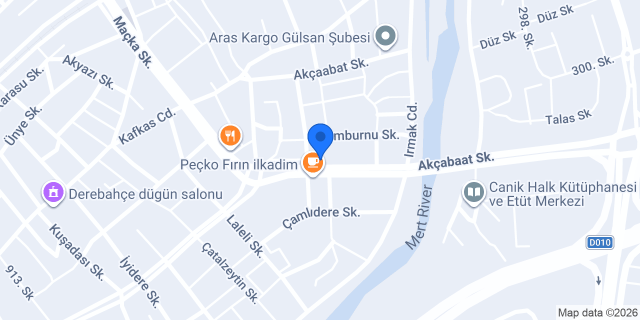 BEYAZ EV DURUŞEHİR konumu