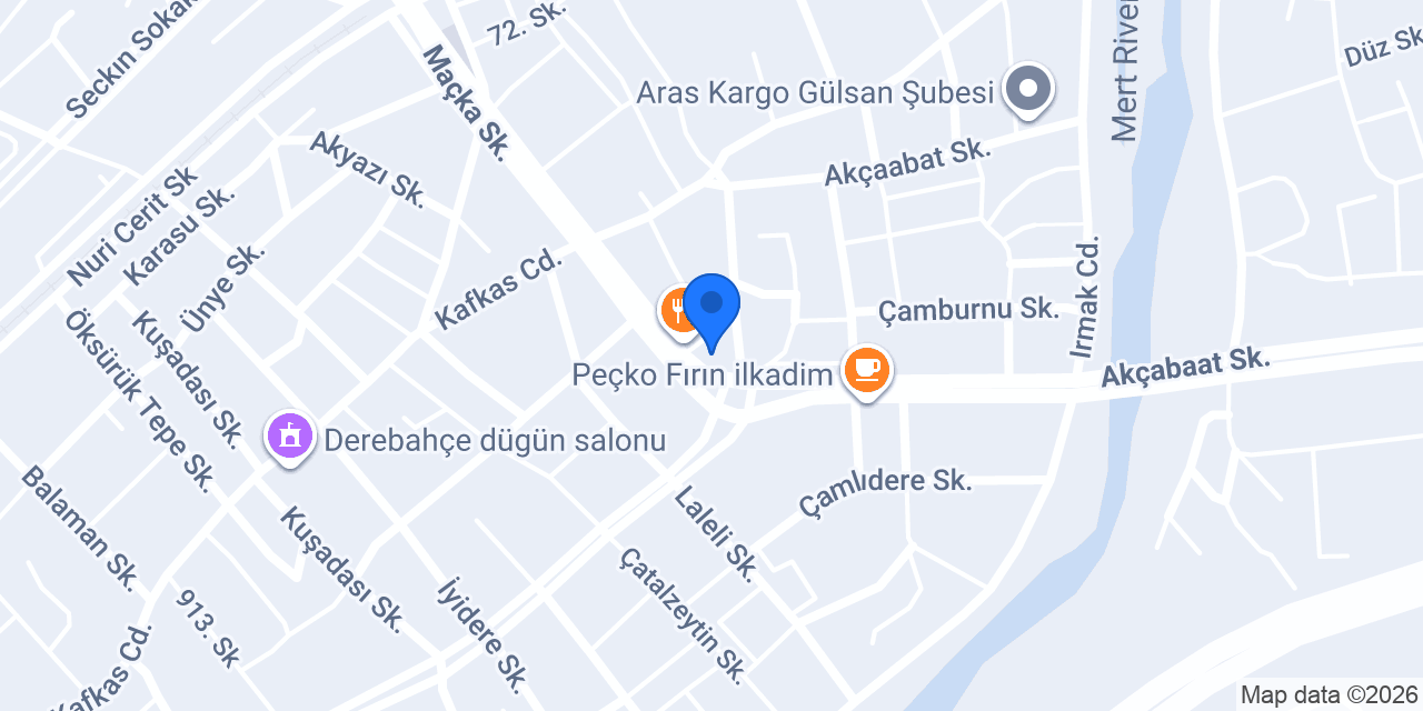 Duruşehir Atasam Taksi konumu