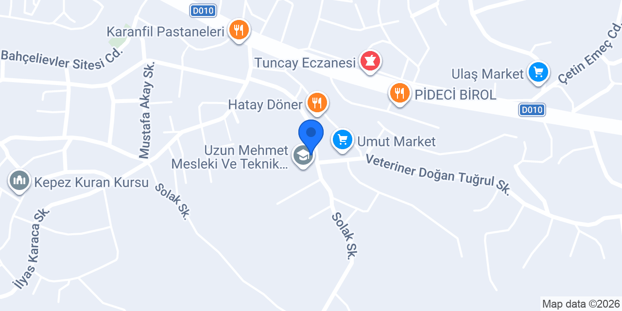 Ereğli Tml konumu