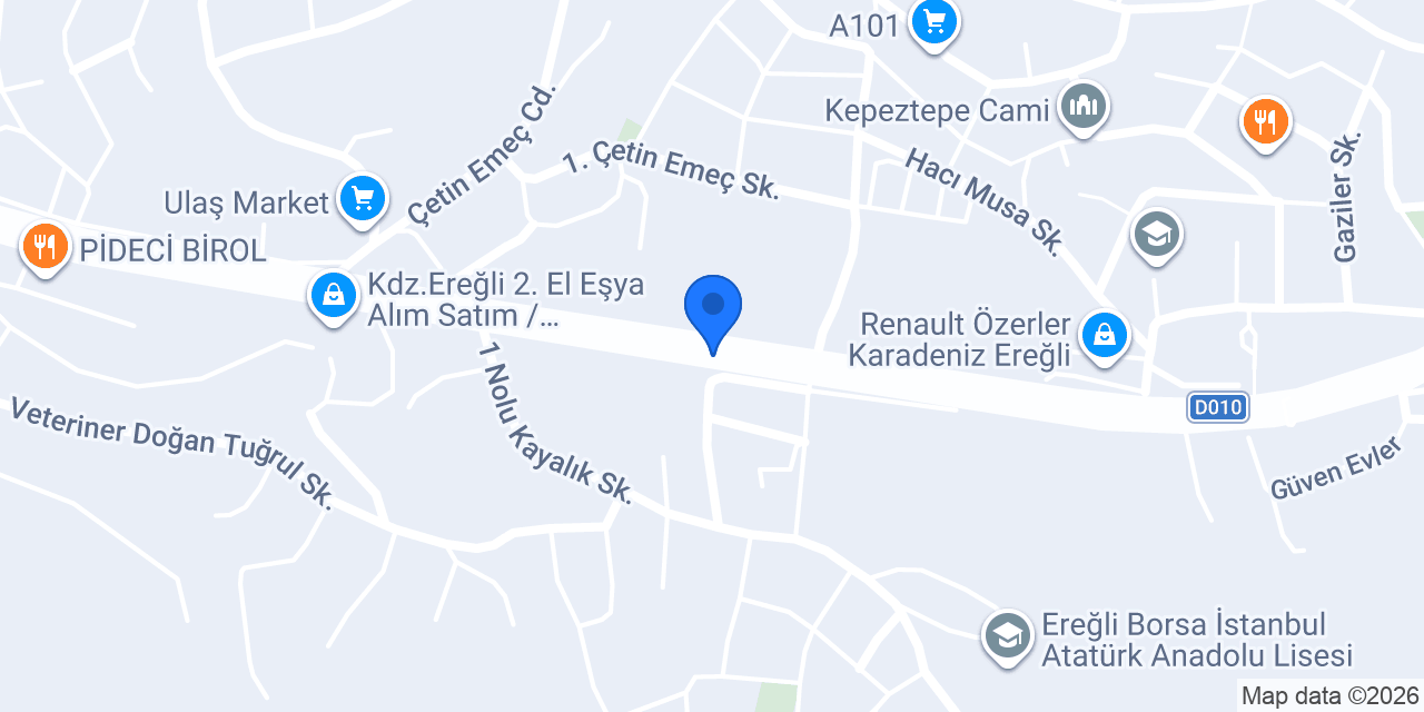 Yesiltepe Tantuni konumu