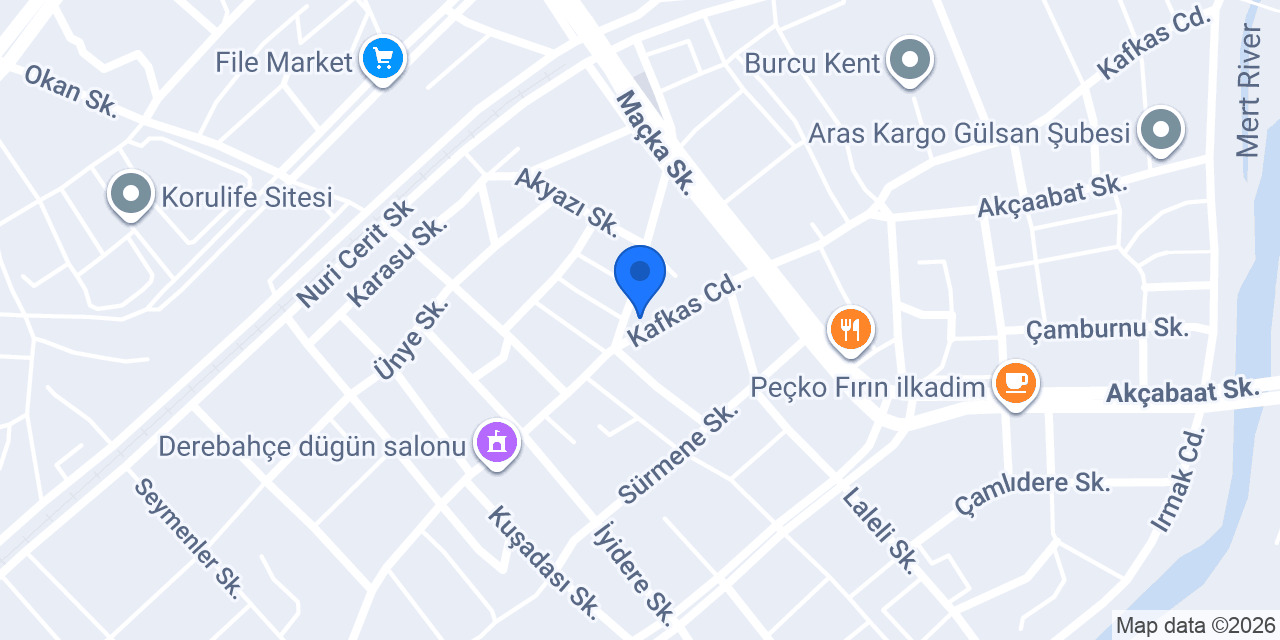 Kamiloğlu Elektrik konumu