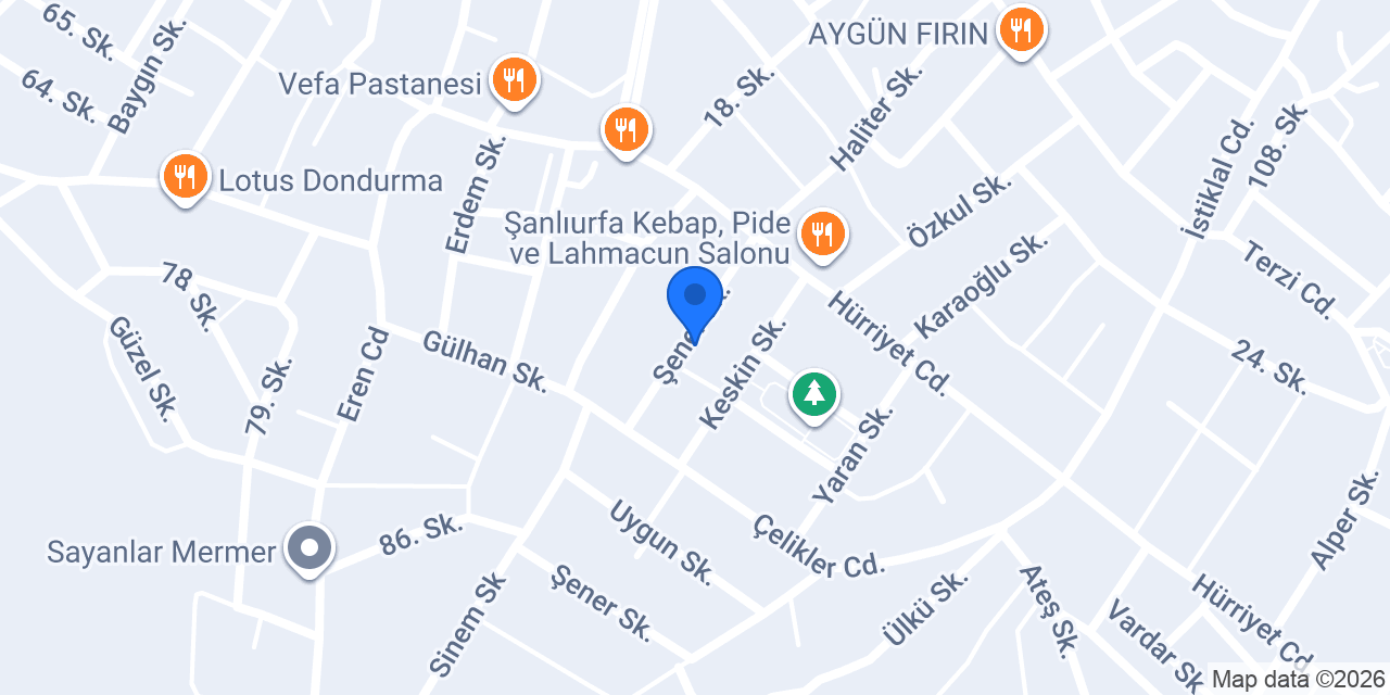 Doğan gıda konumu