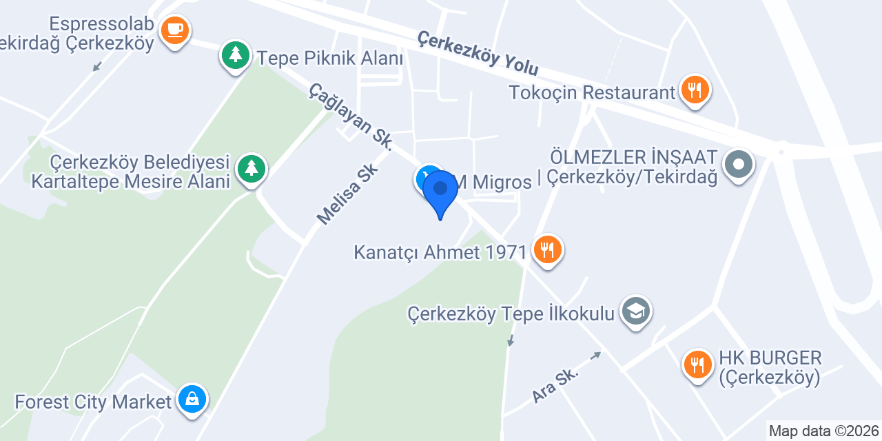 Tepe Kuru Temizleme&Terzi konumu