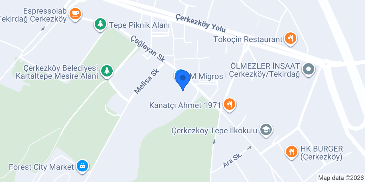 BEŞGÜL PASTANESİ konumu