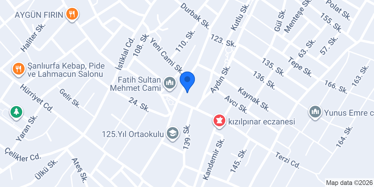 STAR BÖREK &CAFE konumu