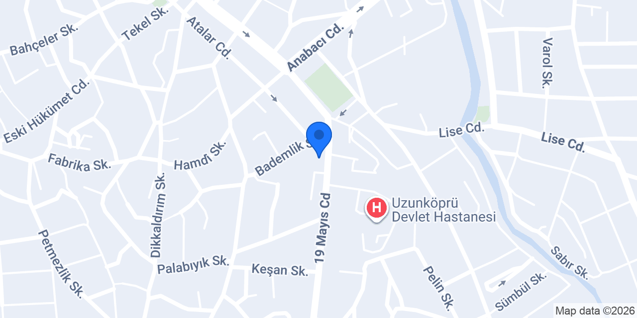 Trakya Su Arıtma konumu