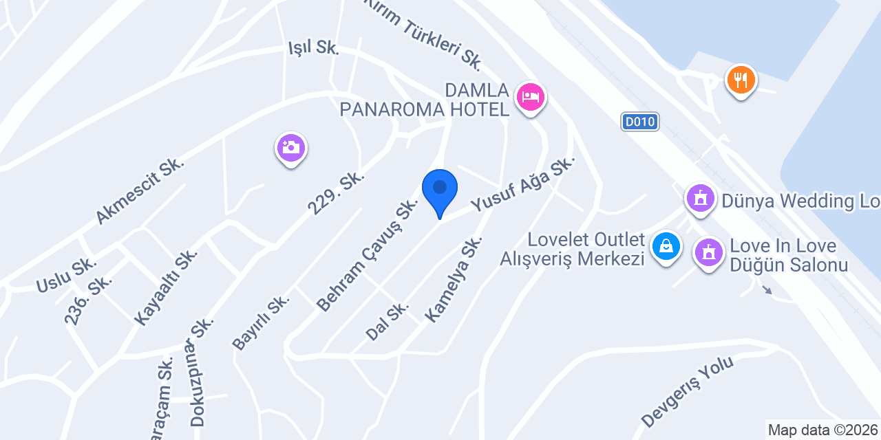 Renk Optik konumu