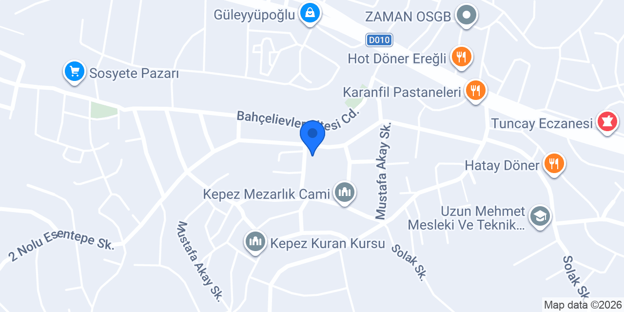 EKOMİNİ konumu
