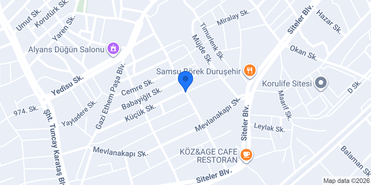 Mareşal Fevzi Çakmak Lisesi konumu