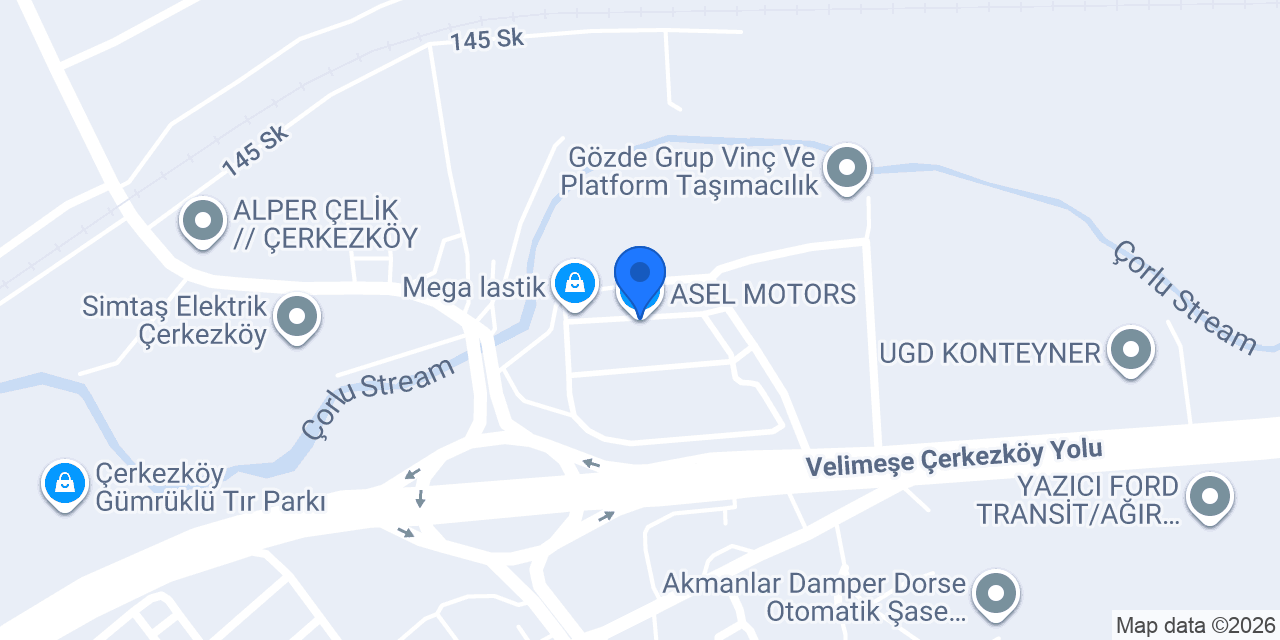 ASEL MOTORS konumu