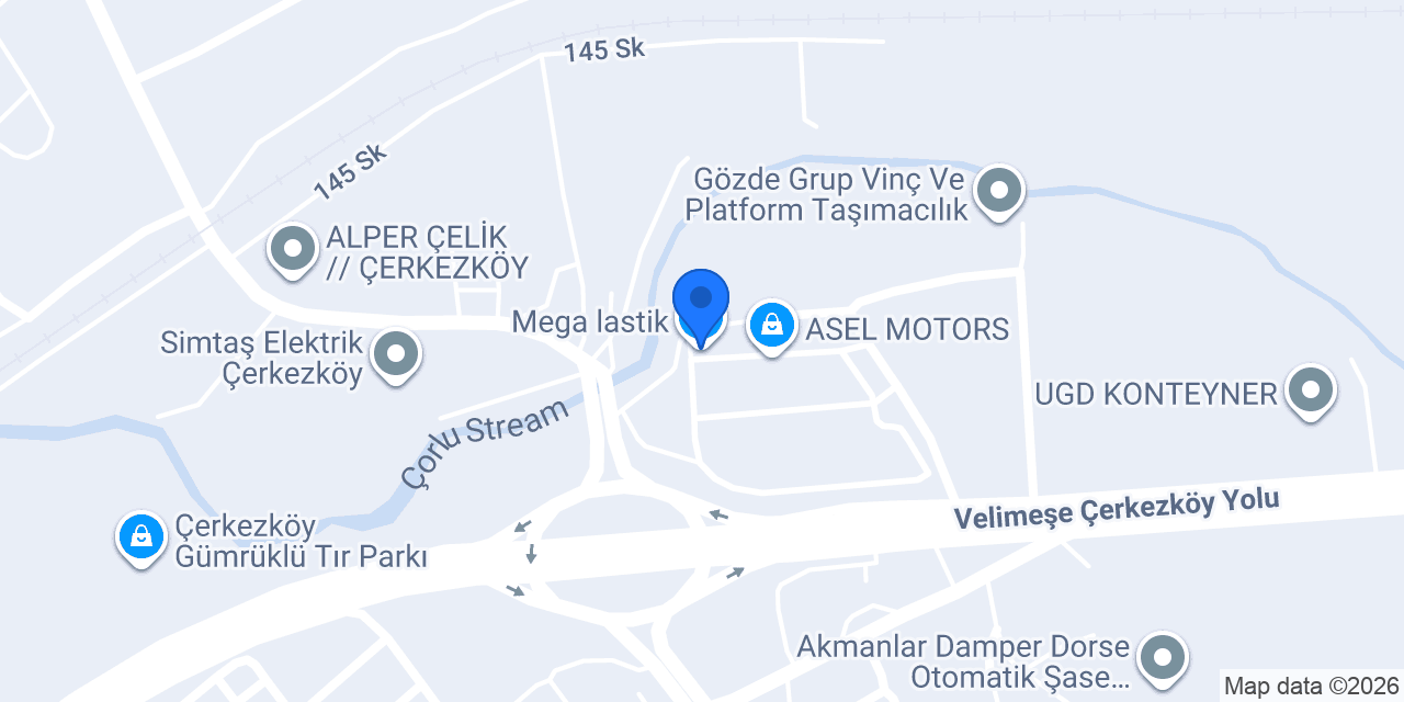 Mega lastik konumu