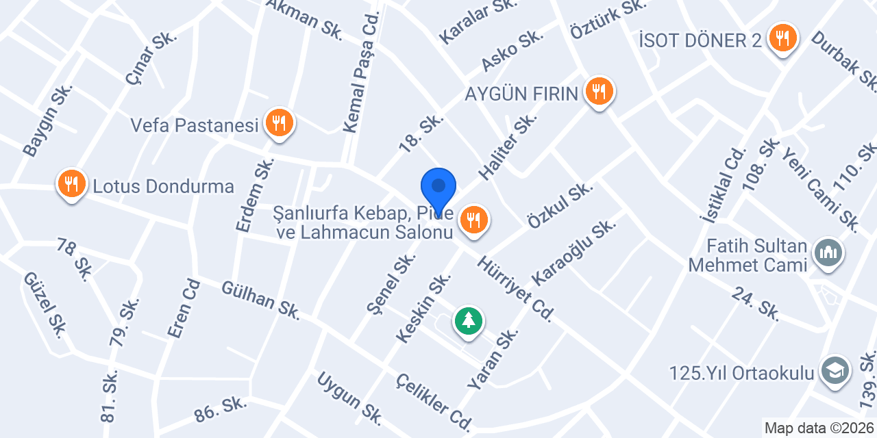 DÖNER 65 konumu