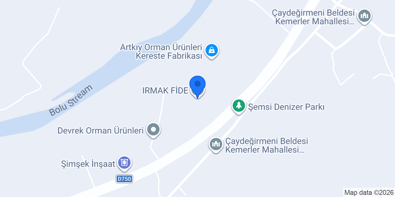 IRMAK FİDE konumu