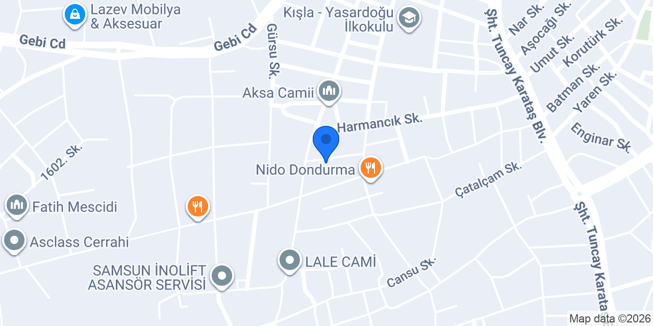 Mobilyam İnegölden konumu
