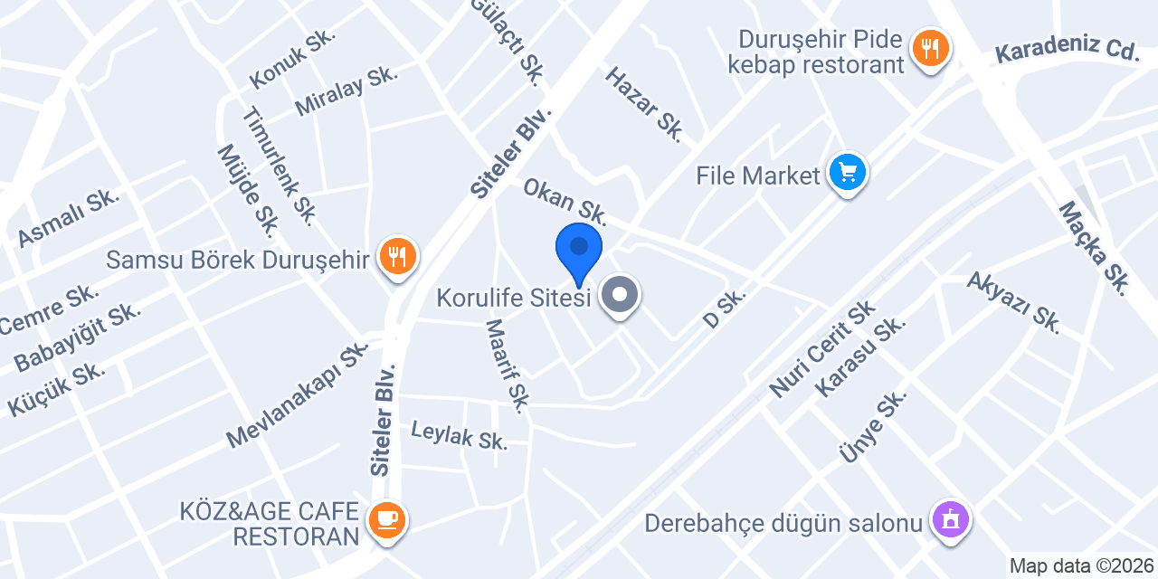 EMLAK CENTER konumu